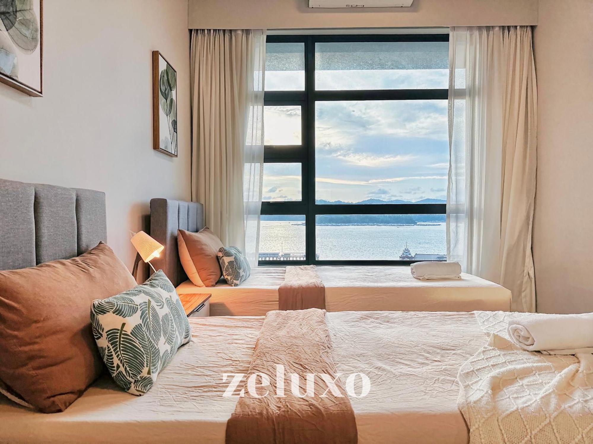 #5 Jesselton Quay City Pads Seaview By Zeluxo Kota Kinabalu Exterior photo
