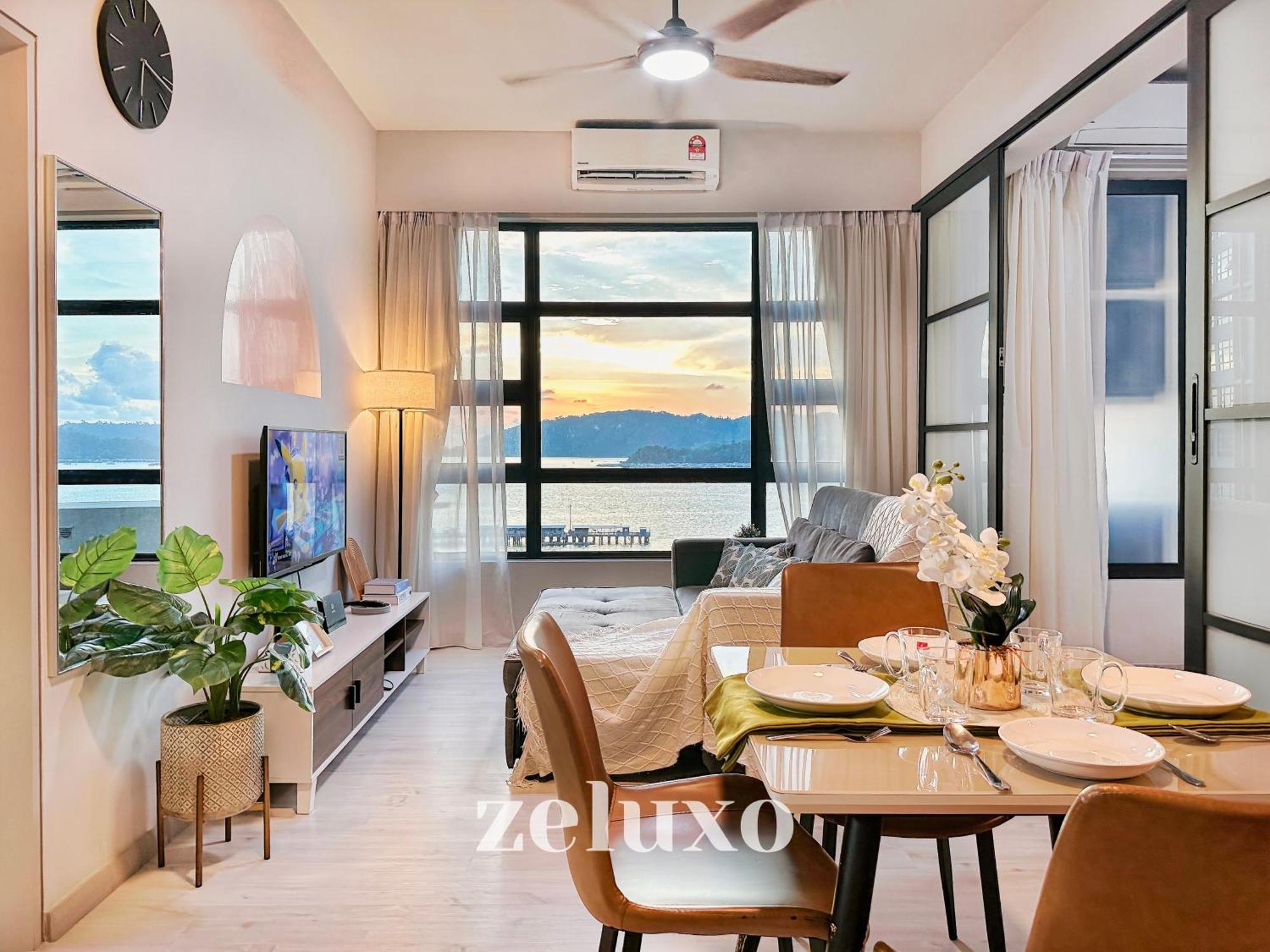 #5 Jesselton Quay City Pads Seaview By Zeluxo Kota Kinabalu Exterior photo